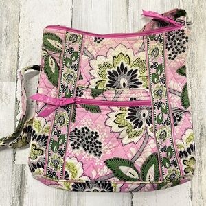 Vera Bradley Priscilla Pink Hipster Crossbody
